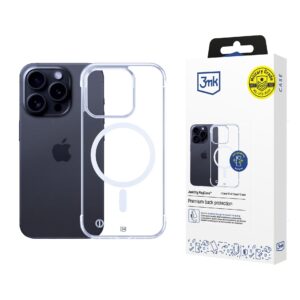 3mk Just20g MagCase, skirtas iPhone 15 Pro Max – skaidrus