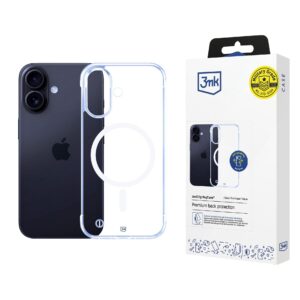 3mk Just20g MagCase iPhone 16 - skaidrus