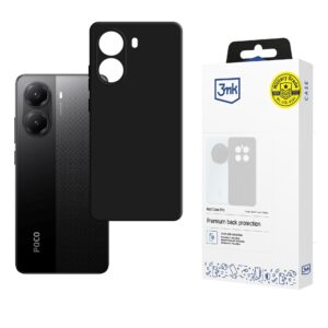 3mk Matt Case Pro skirtas Xiaomi Poco X7 Pro 5G - Matinė juoda -- Xiaomi Poco X7 Pro 5G