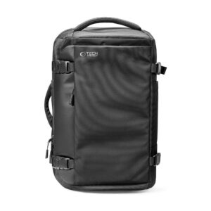 Tech-Protect Defender S40 kuprinė Ryanair & Wizzar, 20 l nešiojamajam kompiuteriui - Juoda -- Laptop Bags