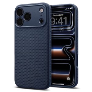 Spigen Liquid Air dėklas iPhone 17 Pro Max – mėlynas