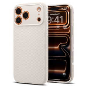 Spigen Liquid Air dėklas iPhone 17 Pro – titano