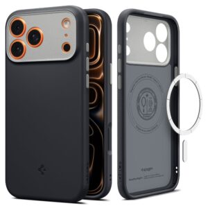 Spigen Nano Pop MagSafe dėklas iPhone 17 Pro Max – juodas
