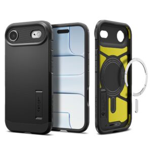 Spigen Tough Armor T MagSafe dėklas iPhone 17 Air – juodas