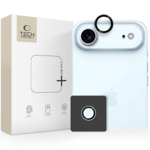 Tech-Protect Camring Fit+ kameros apsauga iPhone 17 Air – juoda -- iPhone 17 Air