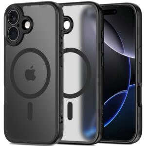 MagSafe dėklas iPhone 17 – matinės juodos spalvos -- iPhone 17