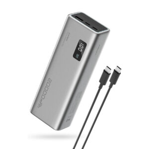 Cuktech P+Series No. 15 išorinė baterija 150W 20000mAh - pilka