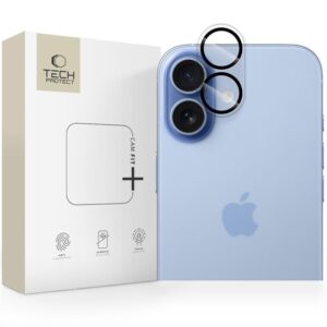 Tech-Protect Cam Fit+ kameros stiklas iPhone 17 – skaidrus -- iPhone 17