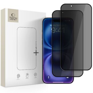 Tech-Protect Glass Spy+ privatumo stiklas iPhone 17 Air (2 vnt.) -- iPhone 17 Air