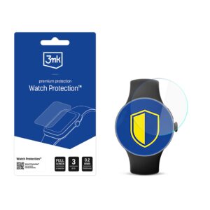 3mk Watch Protection ARC Smartwatch ekrano apsauga, skirta Google Pixel __PH1__atch 4 45__PH2__ -- Cell phone tempered glass