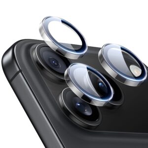 ESR Armorite kameros stiklas iPhone 14–17 Pro/Pro Max -- iPhone 14 Pro / iPhone 14 Pro Max / iPhone 15 Pro / iPhone 15...