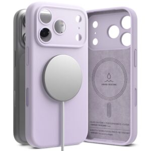 Ringke silikoninis MagSafe dėklas iPhone 17 Pro – juodas -- iPhone 17 Pro