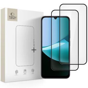 Tech-Protect Glass Fit+ stiklas Redmi 15C / Poco C85 (2 vnt.) -- Xiaomi Redmi 15C / Xiaomi Poco C85
