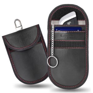 Tech-Protect KLR100 RFID dėklas raktams – juodai raudonas -- Others