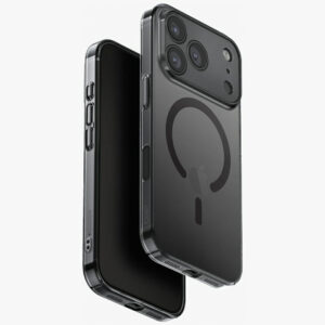 Uniq Airsuit MagClick įkrovimo dėklas iPhone 17 Pro – juodas