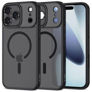 Tech-Protect MagCam MagSafe dėklas iPhone 17 Pro Max – matinis juodas -- iPhone 17 Pro Max