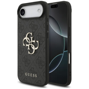 Guess 4G Didelis logotipo dėklas, skirtas iPhone 17 Air - Black