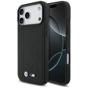 BMW MagSafe dėklas iPhone 17 Pro Max – juodas