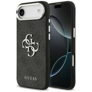 Guess 4G Big 4G Classic Logo dėklas, skirtas iPhone 17 Air - juodas