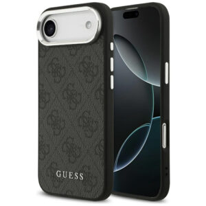 Guess 4G Classic Logo MagSafe dėklas iPhone 17 Air - juodas