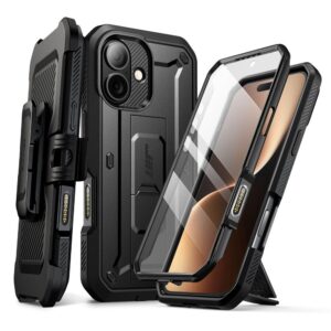 Supcase Unicorn Beetle Pro dėklas iPhone 17 – juodas