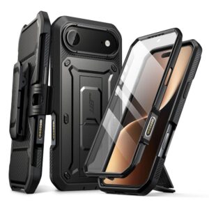 Supcase Unicorn Beetle Pro dėklas iPhone 17 Air – juodas