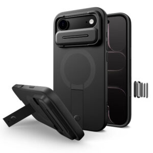 Tech-Protect Kevlar Aura MagSafe dėklas iPhone Air – juodas -- iPhone 17 Air