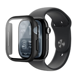AmazingThing Radix FullGuard stiklas Apple Watch 42 mm juodas