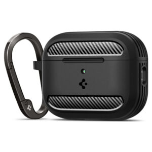 Spigen Rugged Armor dėklas AirPods 3 – juodas
