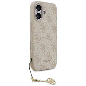 Guess 4G Charms MagSafe dėklas iPhone 17 – rožinis