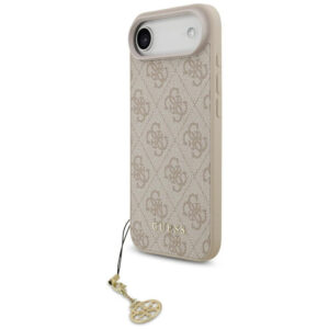 Guess 4G Charms Collection MagSafe Dėklas iPhone Air - rožinis