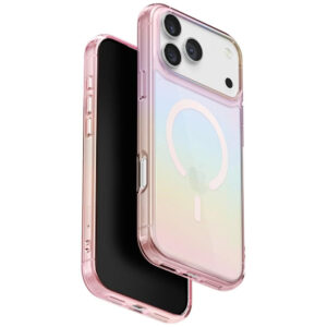 Uniq Iridescia dėklas iPhone 17 Pro Magclick Charging - Daugiaspalvis -- iPhone 17 Pro