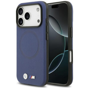 BMW M FW Metalinis logotipas MagSafe Dėklas, skirtas iPhone 17 Pro – tamsiai mėlyna