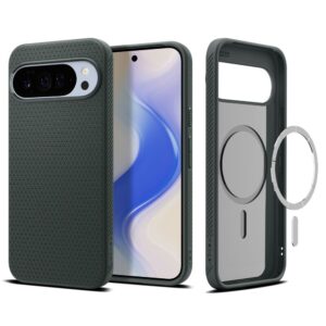 Spigen Liquid Air MagSafe dėklas Pixel 10 Pro XL – žalias