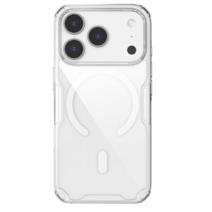 Nillkin Nature TPU Pro MagSafe dėklas iPhone 17 Pro – baltas