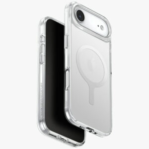 Uniq Clario MagClick dėklas iPhone Air – skaidrus