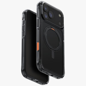 Uniq Swivix pasukamo laikiklio 360 dėklas iPhone 17 Pro Max - Juodas -- iPhone 17 Pro Max