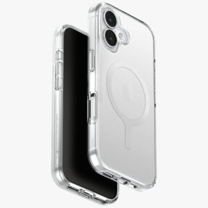 Uniq Clario MagClick dėklas iPhone 17 – skaidrus