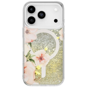 Uniq Coehl Fleurette MagSafe dėklas iPhone 17 Pro – skaidrus