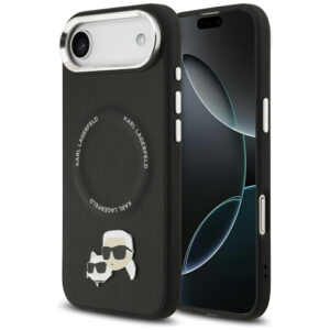 Karl Lagerfeld MagSafe dėklas iPhone 17 Air – juodas