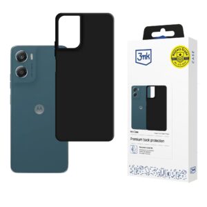 3mk Matt Case Motorola Moto G06 / Moto G06 Power - matinė juoda -- Motorola Moto G06 / Motorola Moto G06 Power