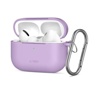 Tech-Protect silikoninis dėklas AirPods Pro – violetinis -- AirPods Pro