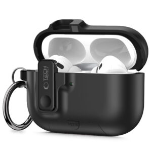 Tech-Protect Slim Hook dėklas AirPods Pro 3 – juodas -- AirPods Pro 3