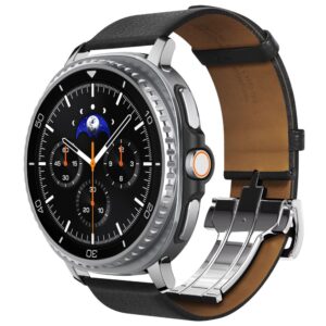 Spigen Enzo dirželis, skirtas Samsung Galaxy Watch 40/44/46 mm – juodas