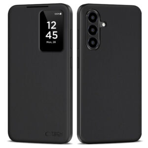 Tech-Protect Smart Wallet dėklas Samsung Galaxy A26 5G / A17 – juodas matinis -- Samsung Galaxy A26 5G
