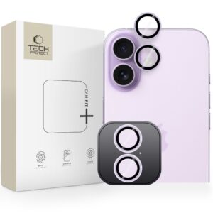 Tech-Protect Camring Fit+ kameros dangteliai iPhone 17 – violetiniai -- iPhone 17