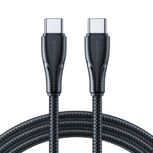 Joyroom S-A11 Surpass laidas 60W USB-C - USB-C 0.25m - juodas