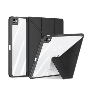 Dux Ducis Magi dėklas, skirtas iPad Pro 11" (2024/2025) su stovu – juodas