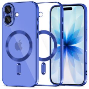 Tech-Protect MagFlex MagSafe dėklas iPhone 17 – skaidrus mėlynas -- iPhone 17