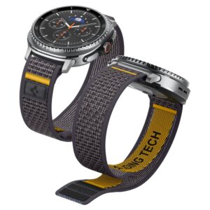 Spigen Athlex oro dirželis, skirtas Samsung Galaxy Watch 40/44/46 mm – pilkas